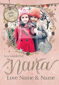 Tap to view Winter Wonderland - To a Wonderful Nana Christmas Card