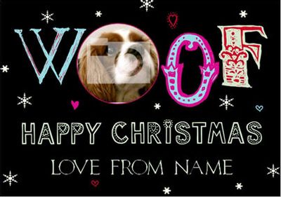 Funky Words - Christmas Woof
