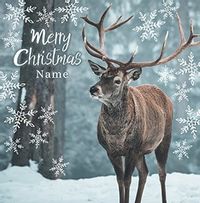 Tap to view Christmas Stag Personalised Card