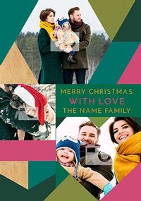 Tap to view Love From The Family Photo Christmas Card
