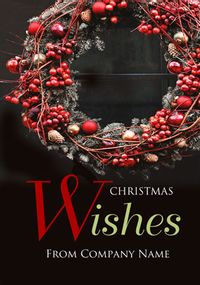 Tap to view Wishful - Corporate Xmas Christmas Card