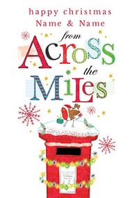 Abacus - Across the Miles Christmas Card