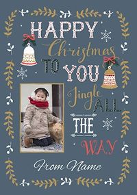 Tap to view Jingle All the Way Photo Christmas Card
