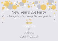 Tap to view Traditional New Year Party Invitation - Advocate