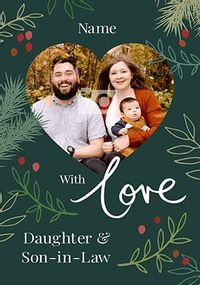 Tap to view Daughter and Son-in-Law Photo Christmas Card