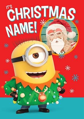 Despicable Me - It's Christmas Photo Card