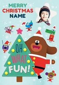 Hey Duggee - Oh What Fun Photo Christmas Card