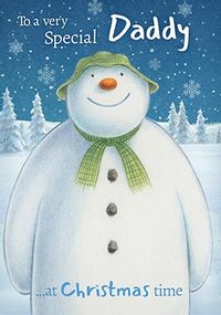 The Snowman - Special Daddy Personalised Christmas Card