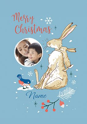 Guess How Much I Love You - Merry Christmas Photo Card