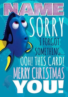 Finding Dory Christmas Card
