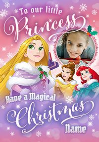 Tap to view Disney Princess Little Princess Christmas Photo Card