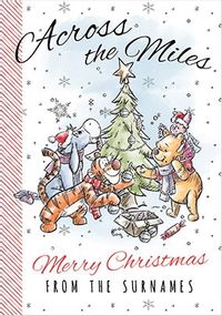 Winnie the Pooh Across the Miles Christmas Card