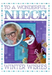 Tap to view Niece Frozen Photo Christmas Card