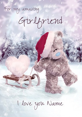 Me To You Bear Wonderful Girlfriend Boxed Christmas Card