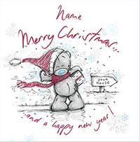Classic Tatty Teddy Christmas Card - Me to You Sketchbook
