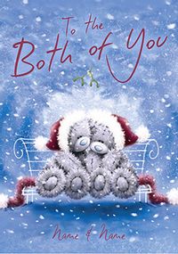 To You Both Me To You Personalised Christmas Card