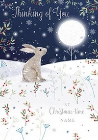 Tap to view Thinking of You at Christmas Personalised Card