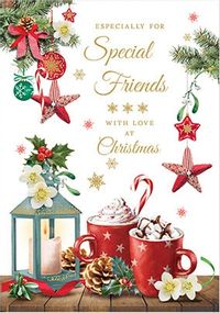 Tap to view Special Friends at Christmas Personalised Card