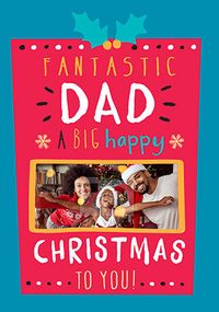 Tap to view Fantastic Dad Photo Christmas Card