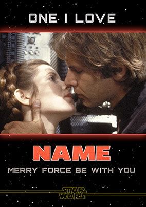 Han & Leia Christmas Card