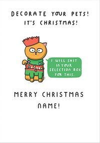 Tap to view Decorate Your Pets Personalised Card