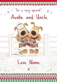 Boofle - Special Auntie and Uncle at Christmas