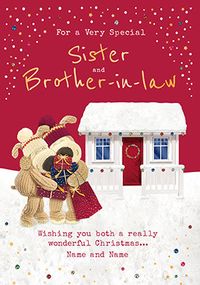 Tap to view Boofle - Sister & Brother in Law Personalised Christmas Card