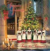 Tap to view Church Choir Christmas Card - Season's Greetings