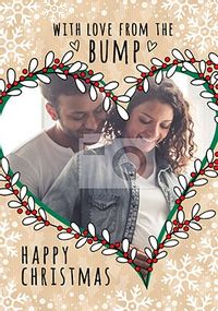 Tap to view From The Bump Photo Christmas Card