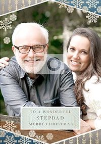 Tap to view Wonderful Stepdad Photo Christmas Card