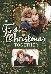 Tap to view Our First Christmas Together Photo Card