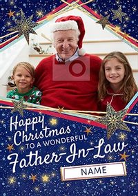 Tap to view Wonderful Father-In-Law Photo Christmas Card
