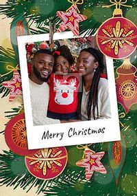 Tap to view Polaroid Memento personalised Christmas Card