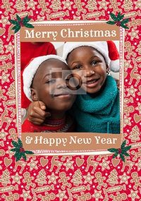 Merry Christmas Cookies Photo Card