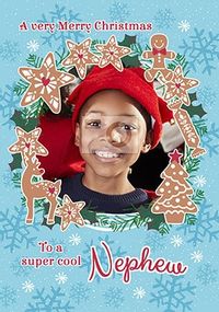 Tap to view Cool Nephew at Christmas Photo Card