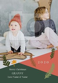 Granny personalised Christmas Card