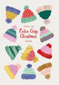 Extra Cosy Personalised Christmas Card
