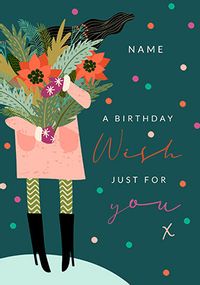 Tap to view A Birthday Wish for You Personalised Card