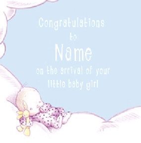 Cloud Baby - Congratulations Pink