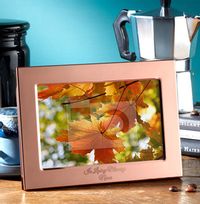 Tap to view Memorial Personalised Metal Photo Frame - Landscape