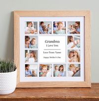 Grandma on Mother's Day Photo Collage Frame