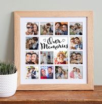 Tap to view Our Memories Photo Collage Frame