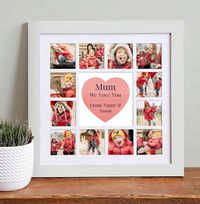 Tap to view Mum on Mother's Day Photo Collage Frame