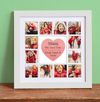 Tap to view Mum on Mother's Day Photo Collage Frame