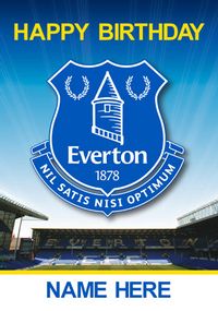 Tap to view Everton FC - Happy Birthday Footy Fan