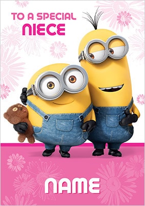Minions - To a Special Niece