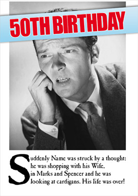 Absolute Bollocks 50th Birthday Card | Funky Pigeon Absolute Bollocks 50th Birthday Card | Funky Pigeon