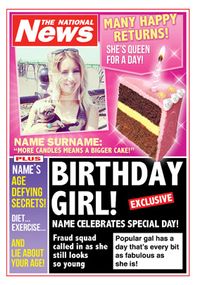 Tap to view National News - Birthday Girl