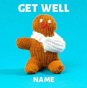 Knit & Purl - Get Well Gingerbread