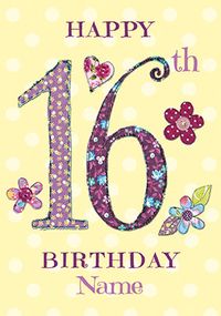 Tap to view Fabrics - Happy 16th Birthday